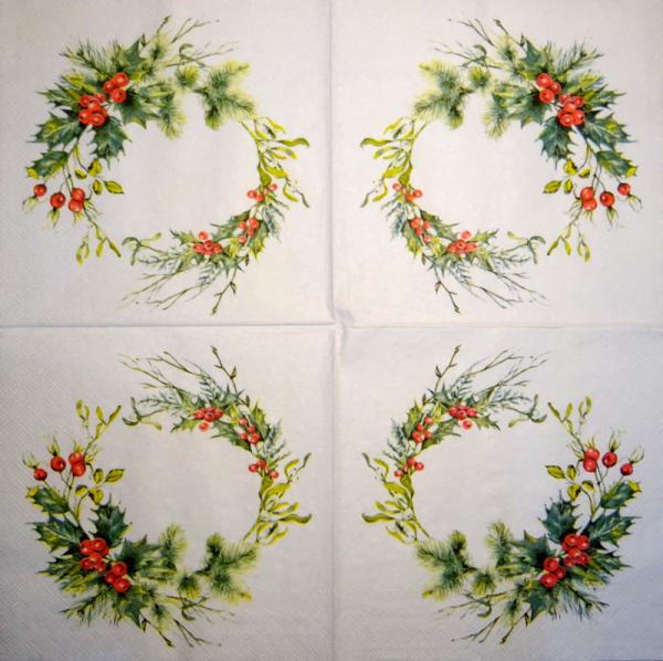 198 Christmas Flowers - 3-ply